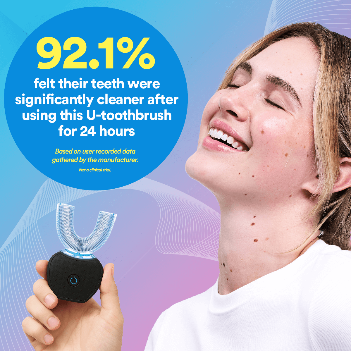 Adults Sonic Electric 360° U-Toothbrush Head