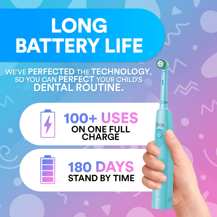 Kids Electric Toothbrush attachment Heads - Pack of 4